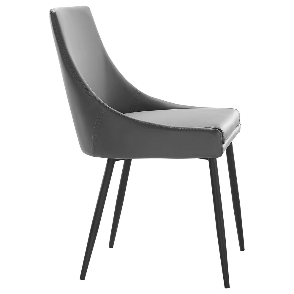 Modway Viscount Vegan Leather Dining Chairs - Set of 2 - EEI-4827 | Dining Chairs | Modishstore - 5