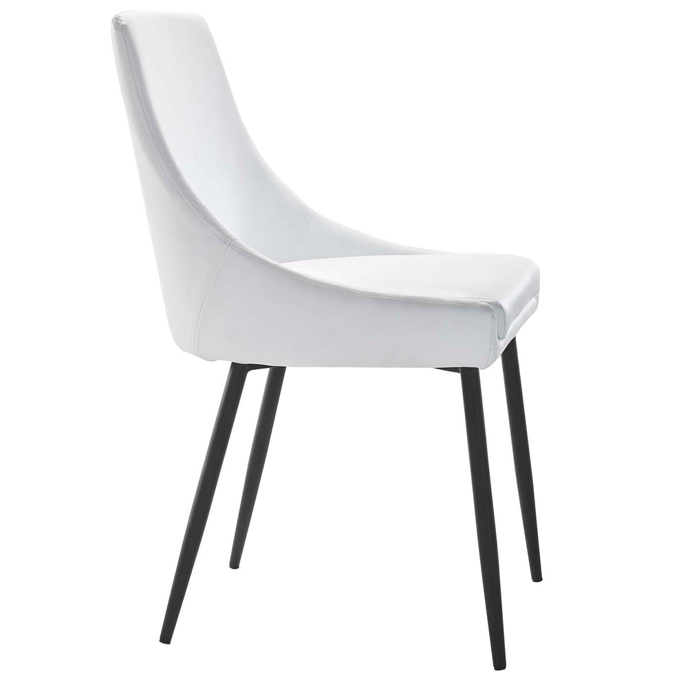 Modway Viscount Vegan Leather Dining Chairs - Set of 2 - EEI-4827 | Dining Chairs | Modishstore - 19