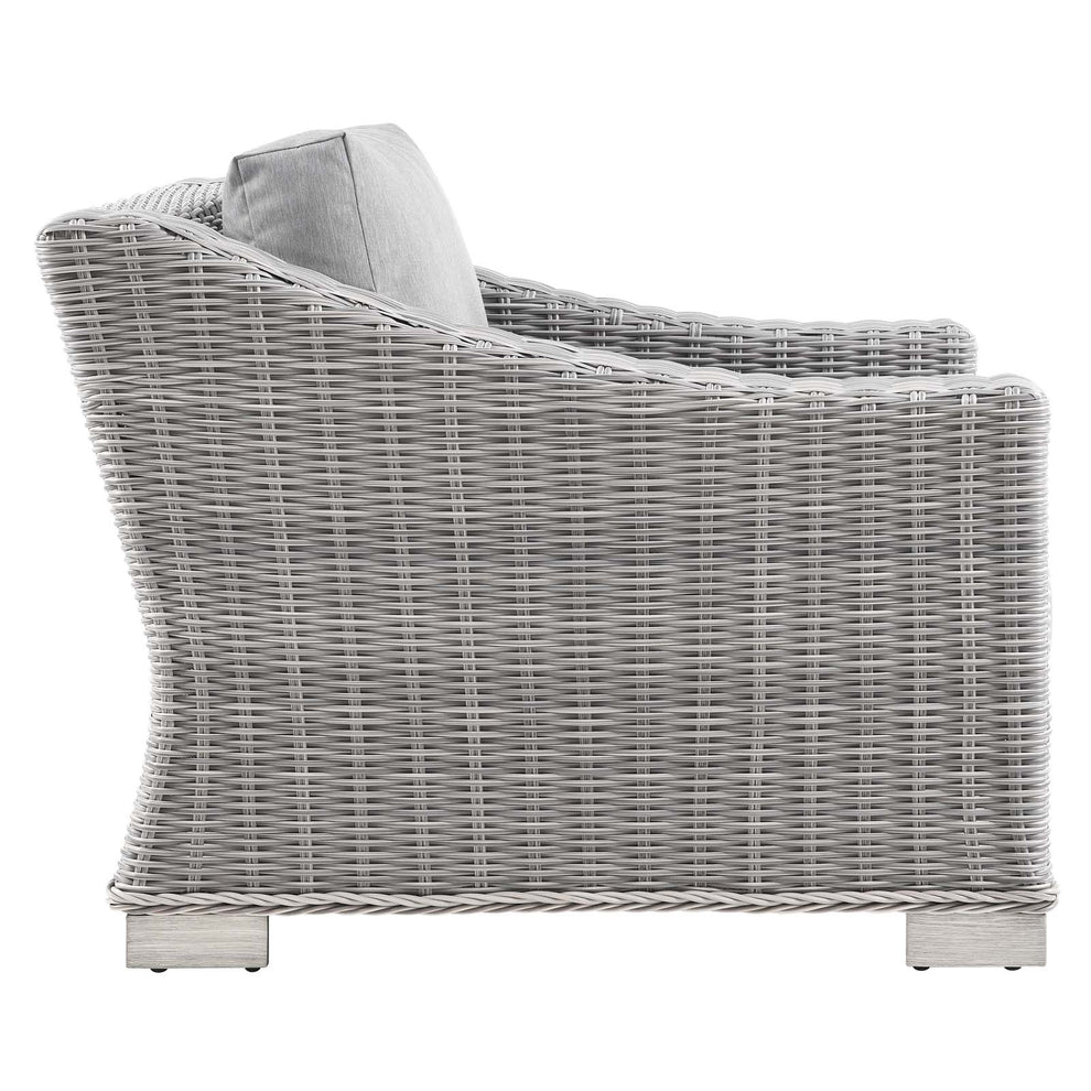 Modway Conway Outdoor Patio Wicker Rattan Armchair - EEI-4840 | Outdoor Sofas, Loveseats & Sectionals | Modishstore - 4