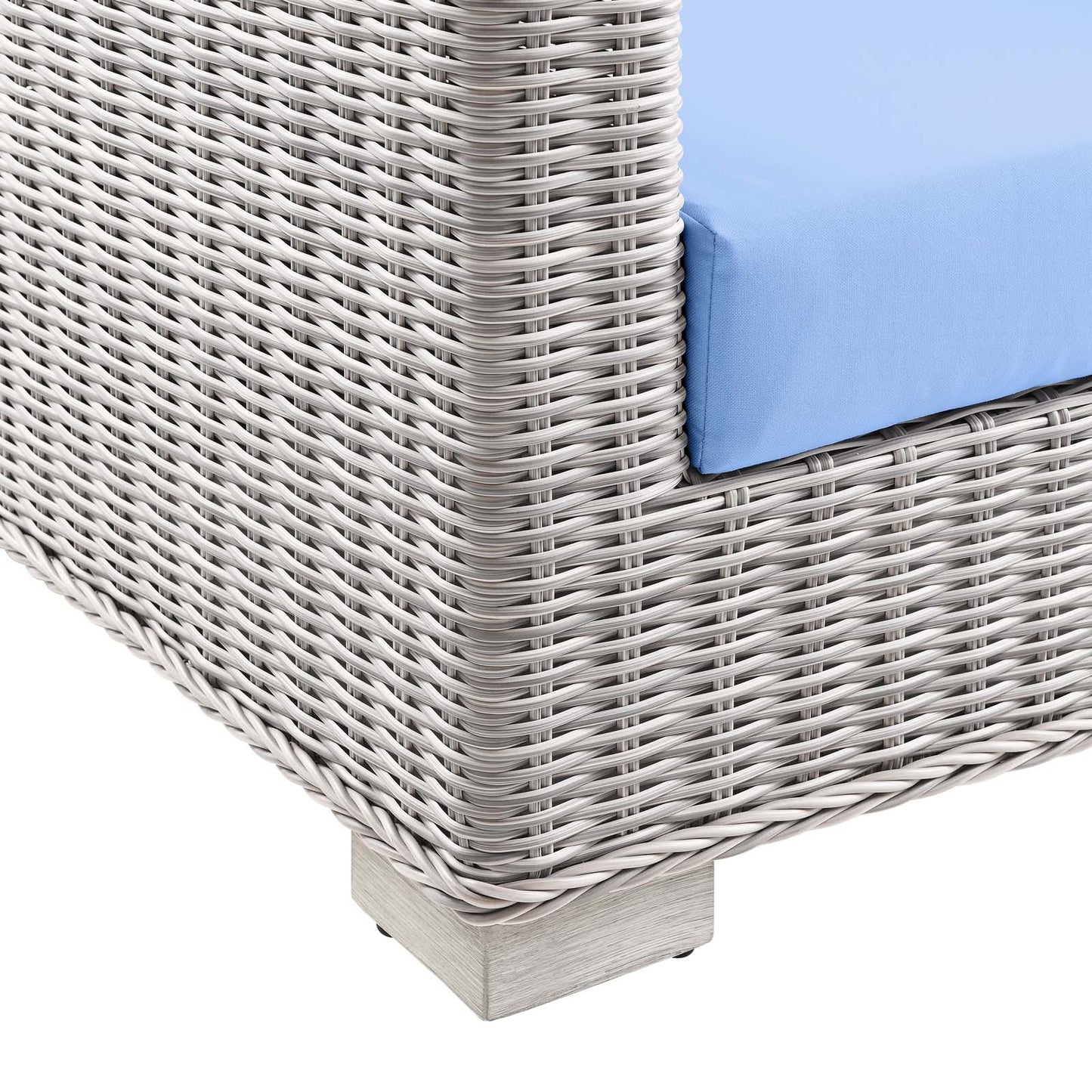 Modway Conway Outdoor Patio Wicker Rattan Loveseat - EEI-4841 | Outdoor Sofas, Loveseats & Sectionals | Modishstore - 7