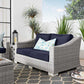 Modway Conway Outdoor Patio Wicker Rattan Loveseat - EEI-4841 | Outdoor Sofas, Loveseats & Sectionals | Modishstore - 8
