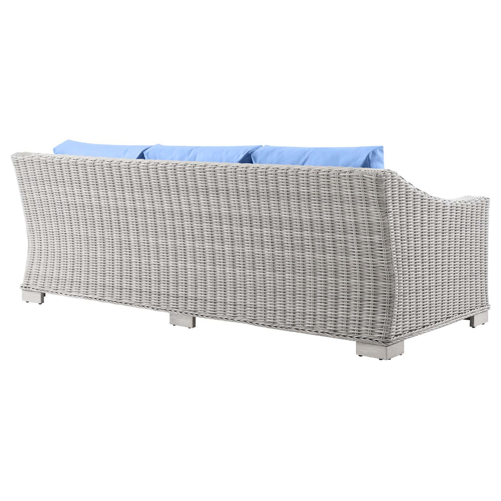 Modway Conway Outdoor Patio Wicker Rattan Sofa - EEI-4842 | Outdoor Sofas, Loveseats & Sectionals | Modishstore - 9