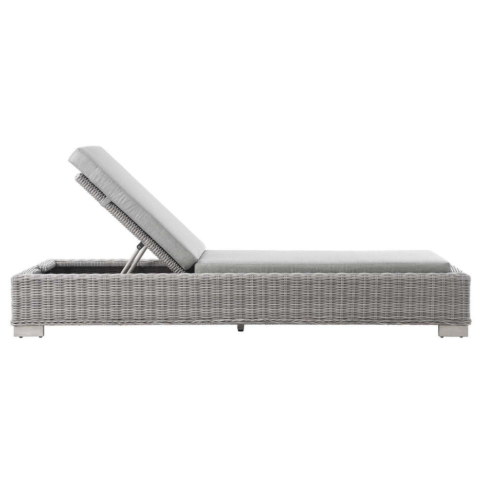 Modway Conway Outdoor Patio Wicker Rattan Chaise Lounge - EEI-4843 | Outdoor Chaise Lounges | Modishstore - 2