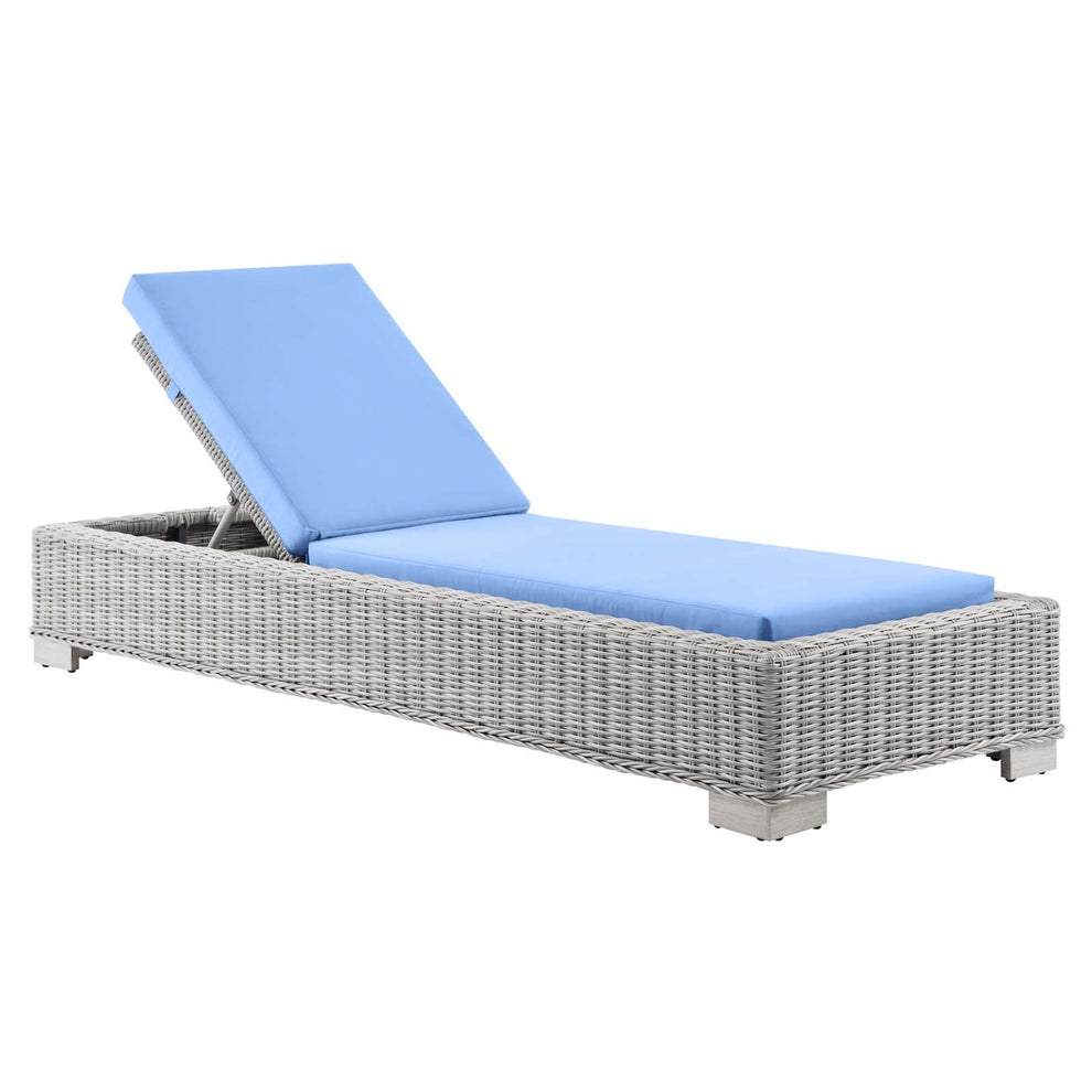 Modway Conway Outdoor Patio Wicker Rattan Chaise Lounge - EEI-4843 | Outdoor Chaise Lounges | Modishstore - 4