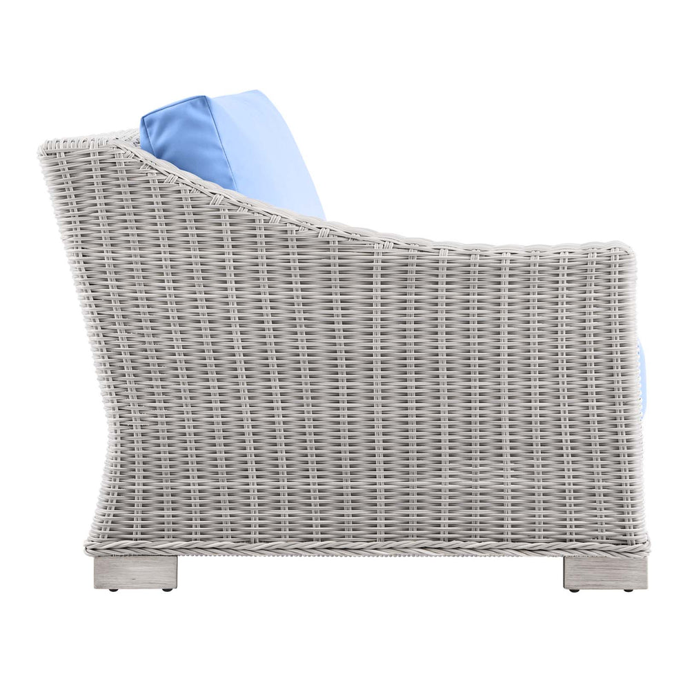Modway Conway Outdoor Patio Wicker Rattan Left-Arm Chair - EEI-4845 | Outdoor Chairs | Modishstore - 7