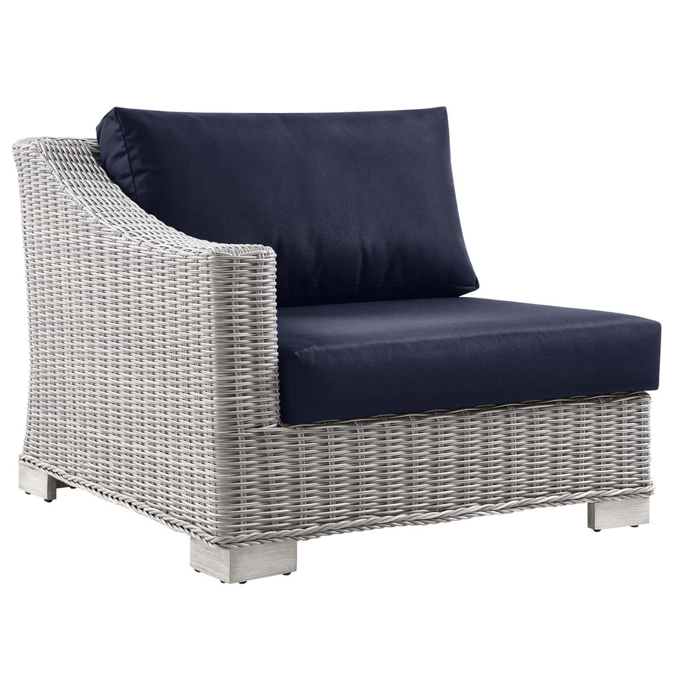Modway Conway Outdoor Patio Wicker Rattan Left-Arm Chair - EEI-4845 | Outdoor Chairs | Modishstore - 10