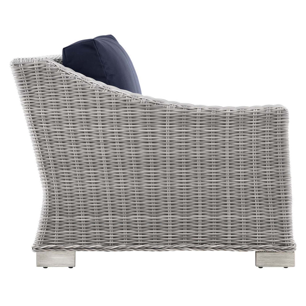 Modway Conway Outdoor Patio Wicker Rattan Left-Arm Chair - EEI-4845 | Outdoor Chairs | Modishstore - 11