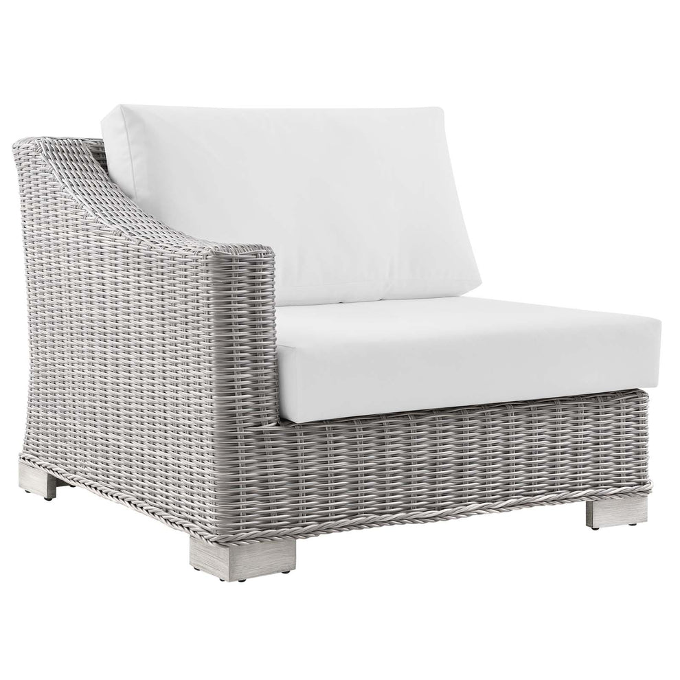 Modway Conway Outdoor Patio Wicker Rattan Left-Arm Chair - EEI-4845 | Outdoor Chairs | Modishstore - 14