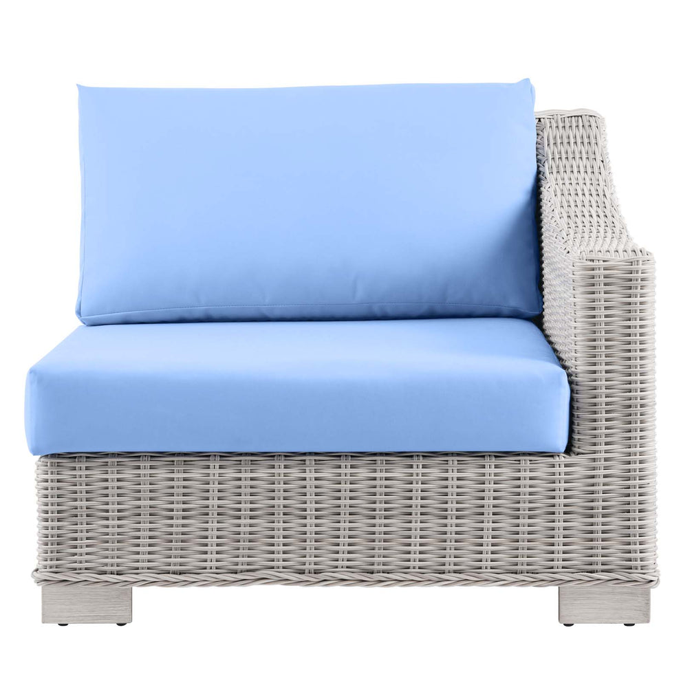 Modway Conway Outdoor Patio Wicker Rattan Right-Arm Chair - EEI-4846 | Outdoor Chairs | Modishstore - 7