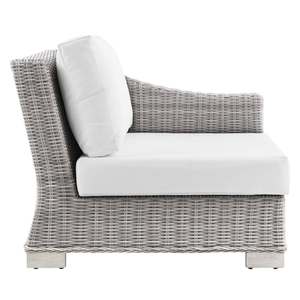 Modway Conway Outdoor Patio Wicker Rattan Right-Arm Chair - EEI-4846 | Outdoor Chairs | Modishstore - 15