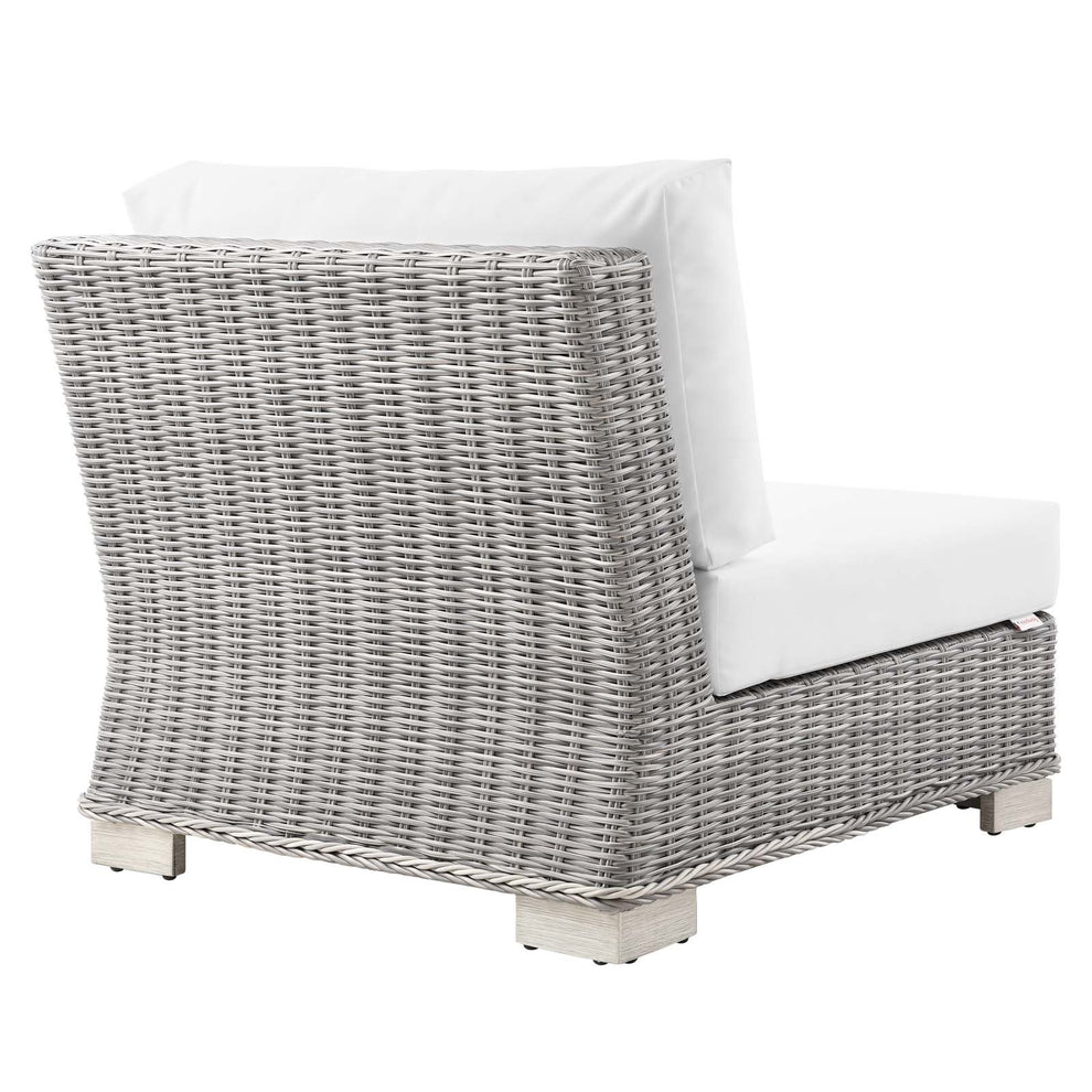 Modway Conway Outdoor Patio Wicker Rattan Armless Chair - EEI-4847 | Outdoor Chairs | Modishstore - 16
