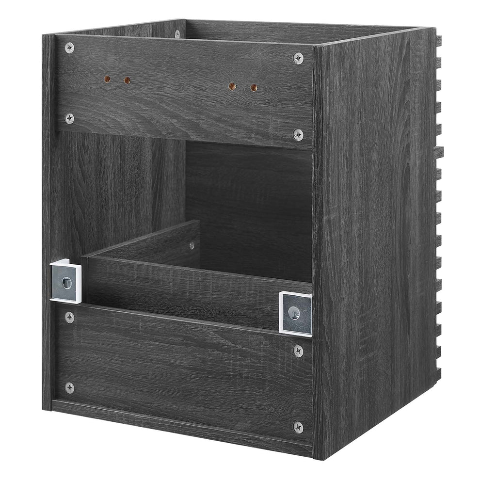 Render 18" Wall-Mount Bathroom Vanity Cabinet By Modway - EEI-4848 | Bathroom Accessories | Modishstore - 5