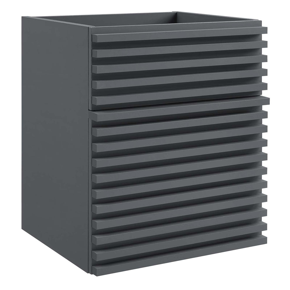 Render 18" Wall-Mount Bathroom Vanity Cabinet By Modway - EEI-4848 | Bathroom Accessories | Modishstore - 9