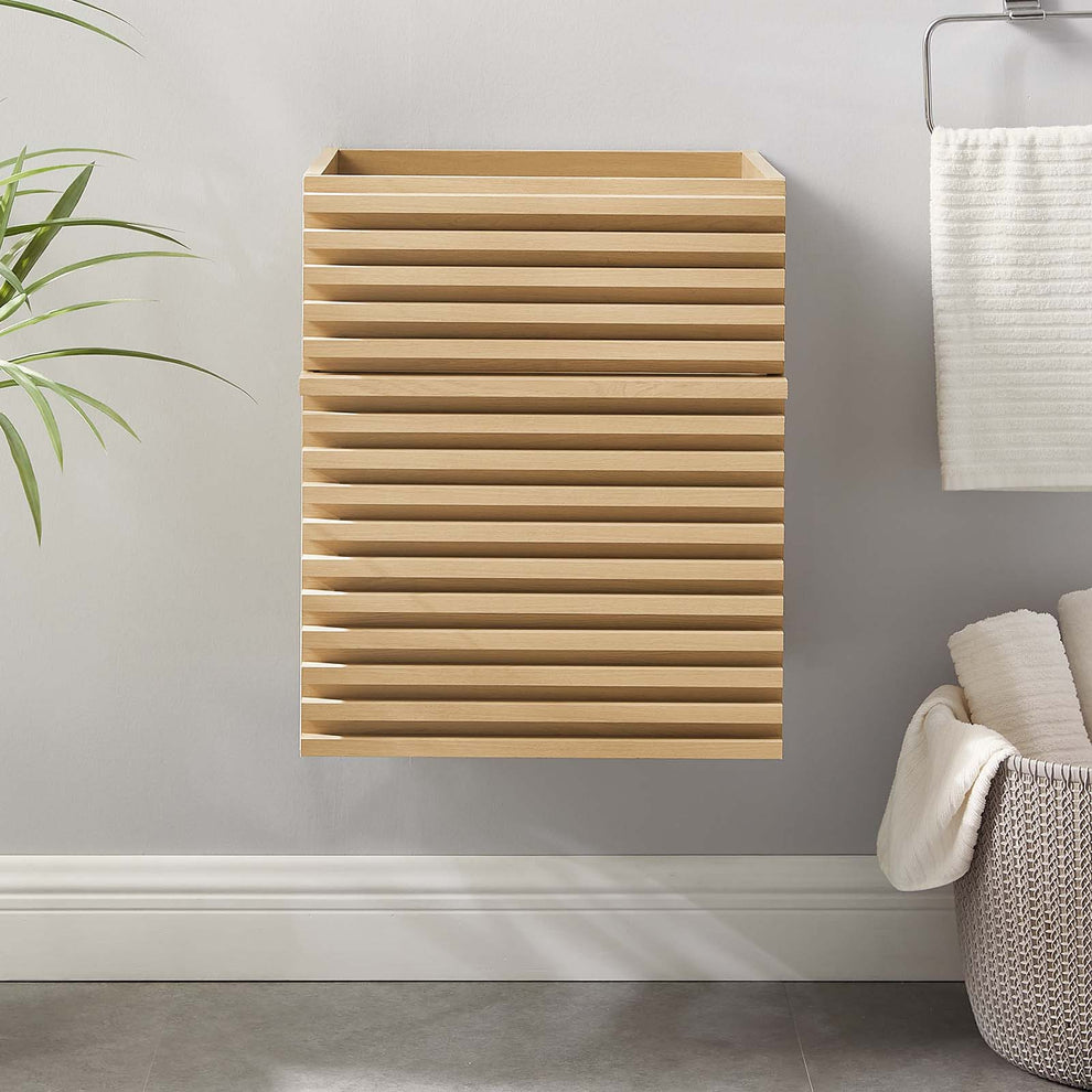 Render 18" Wall-Mount Bathroom Vanity Cabinet By Modway - EEI-4848 | Bathroom Accessories | Modishstore - 24