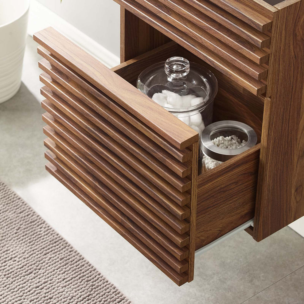 Render 18" Wall-Mount Bathroom Vanity Cabinet By Modway - EEI-4848 | Bathroom Accessories | Modishstore - 31