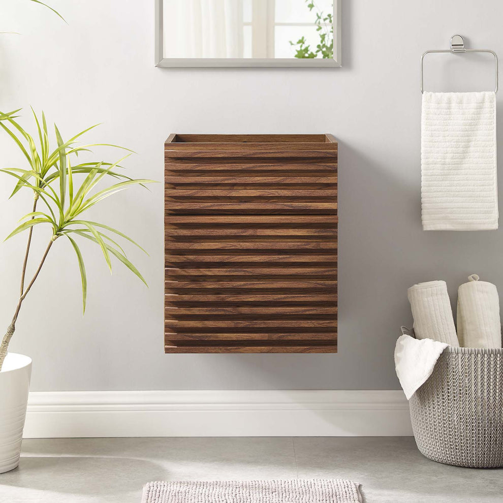 Render 18" Wall-Mount Bathroom Vanity Cabinet By Modway - EEI-4848 | Bathroom Accessories | Modishstore - 32
