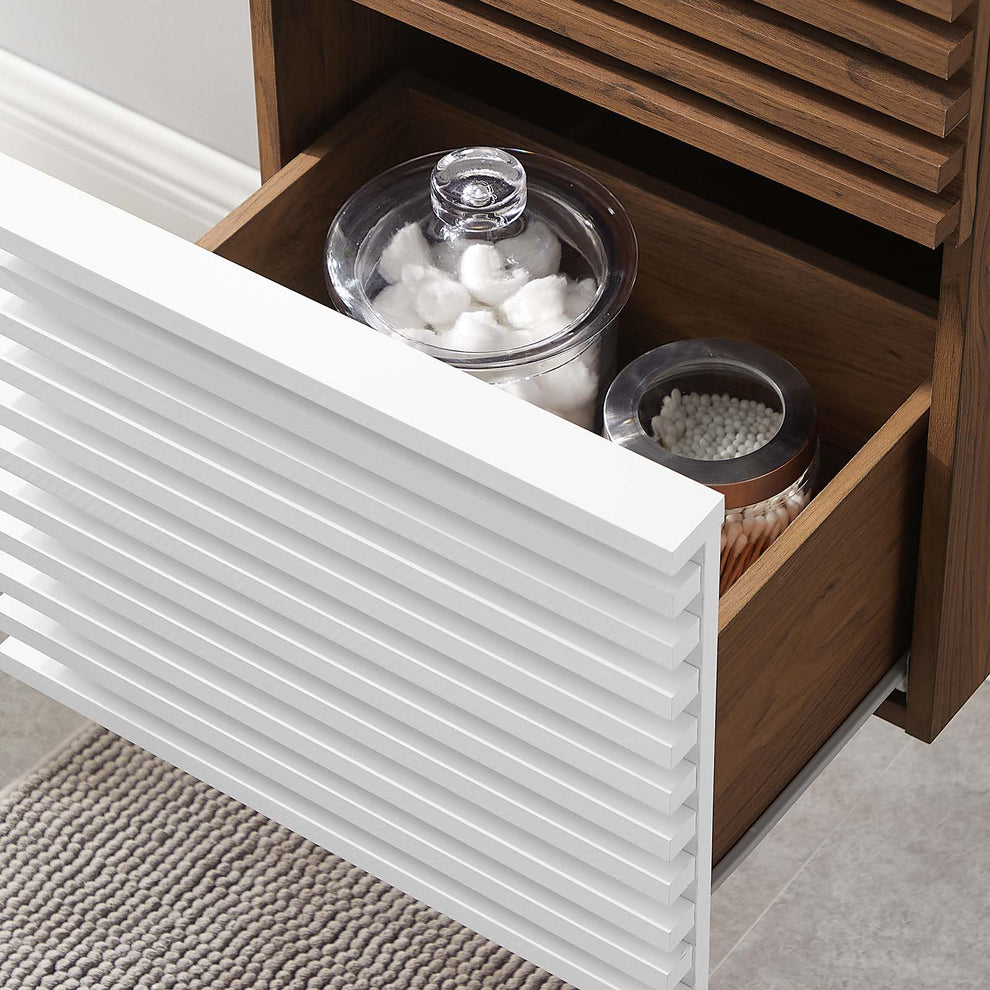 Render 18" Wall-Mount Bathroom Vanity Cabinet By Modway - EEI-4848 | Bathroom Accessories | Modishstore - 46