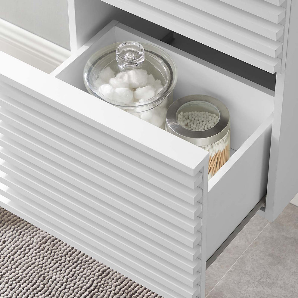 Render 18" Wall-Mount Bathroom Vanity Cabinet By Modway - EEI-4848 | Bathroom Accessories | Modishstore - 38