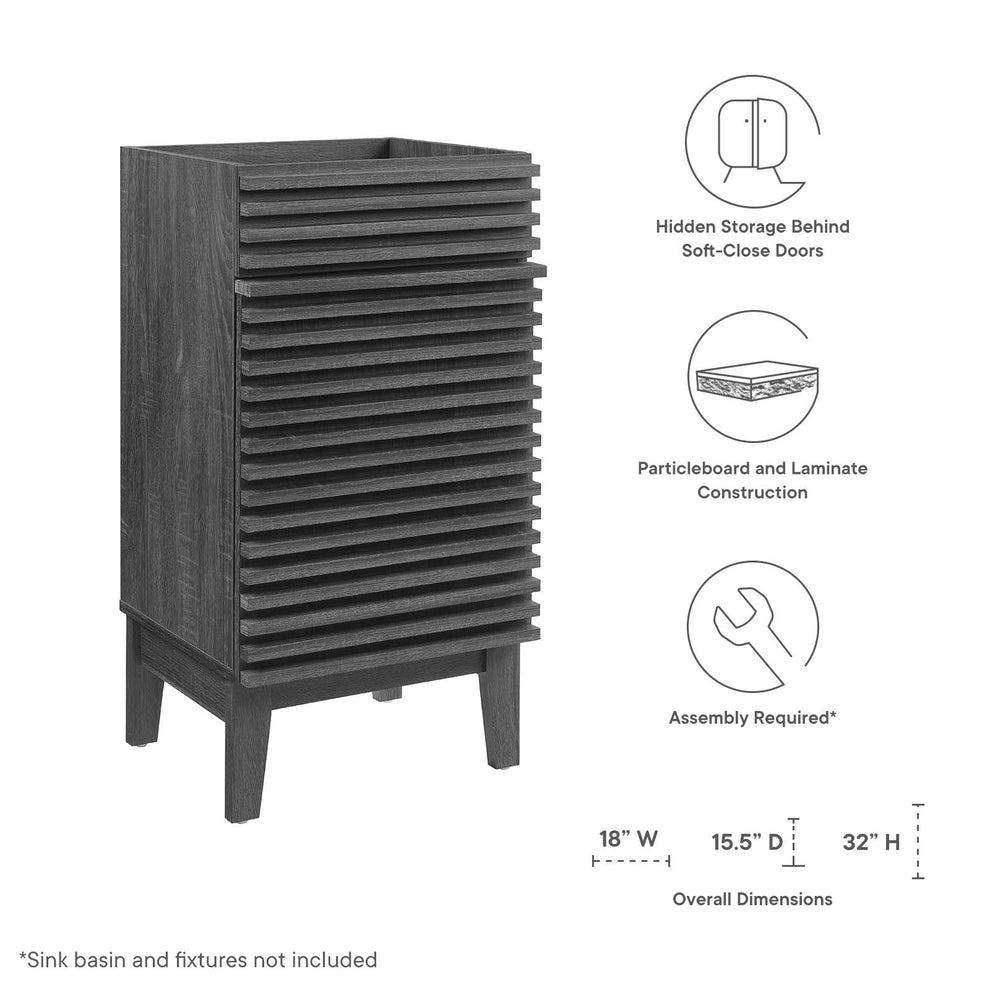 Render 18" Bathroom Vanity Cabinet By Modway - EEI-4849 | Bathroom Accessories | Modishstore - 8