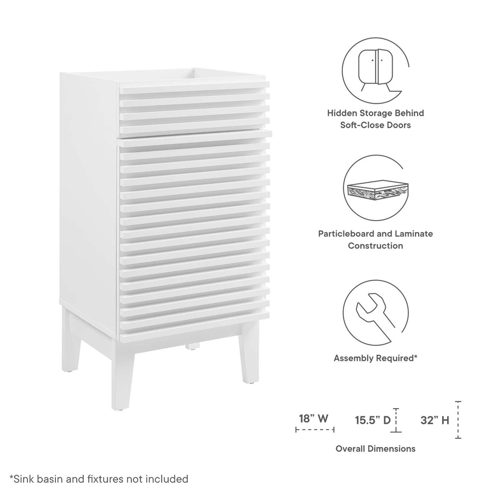 Render 18" Bathroom Vanity Cabinet By Modway - EEI-4849 | Bathroom Accessories | Modishstore - 39