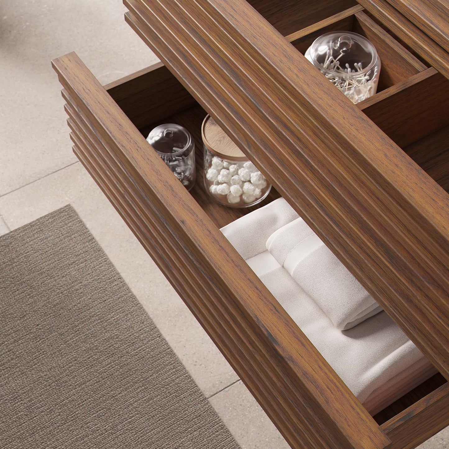 Render 30" Wall-Mount Bathroom Vanity By Modway - EEI-4850 | Bathroom Accessories | Modishstore - 33