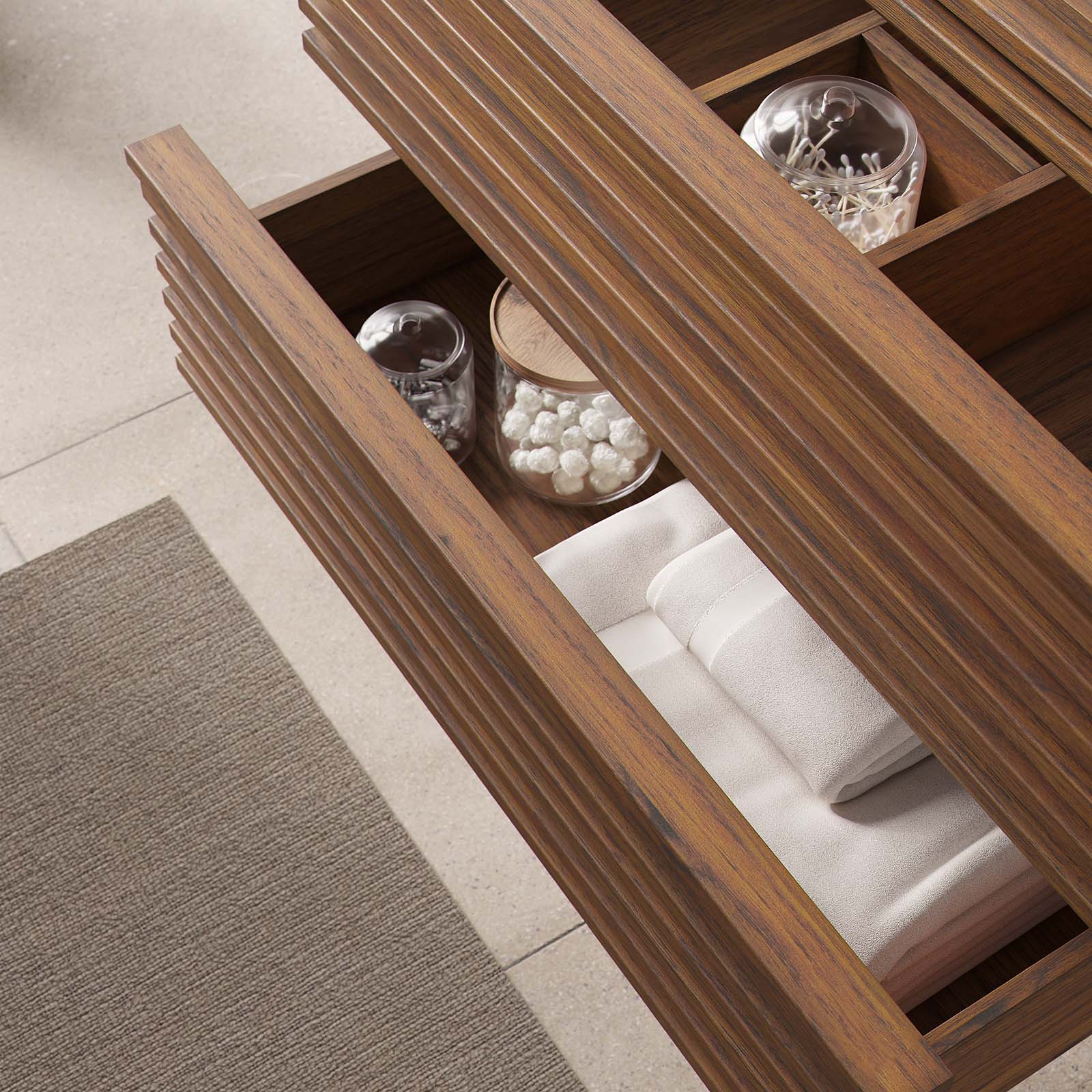 Render 30" Wall-Mount Bathroom Vanity By Modway - EEI-4850 | Bathroom Accessories | Modishstore - 33