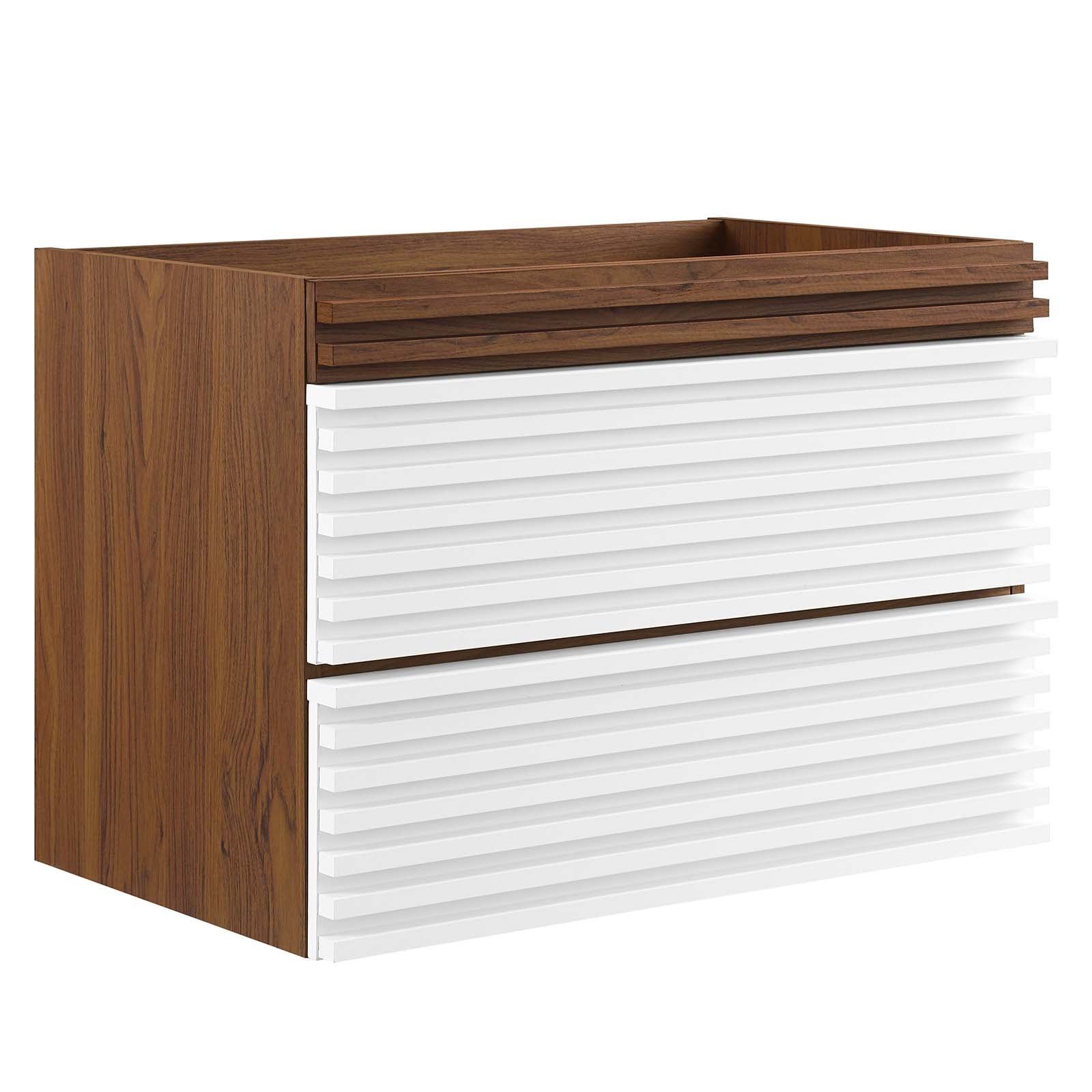 Render 30" Wall-Mount Bathroom Vanity By Modway - EEI-4850 | Bathroom Accessories | Modishstore - 42