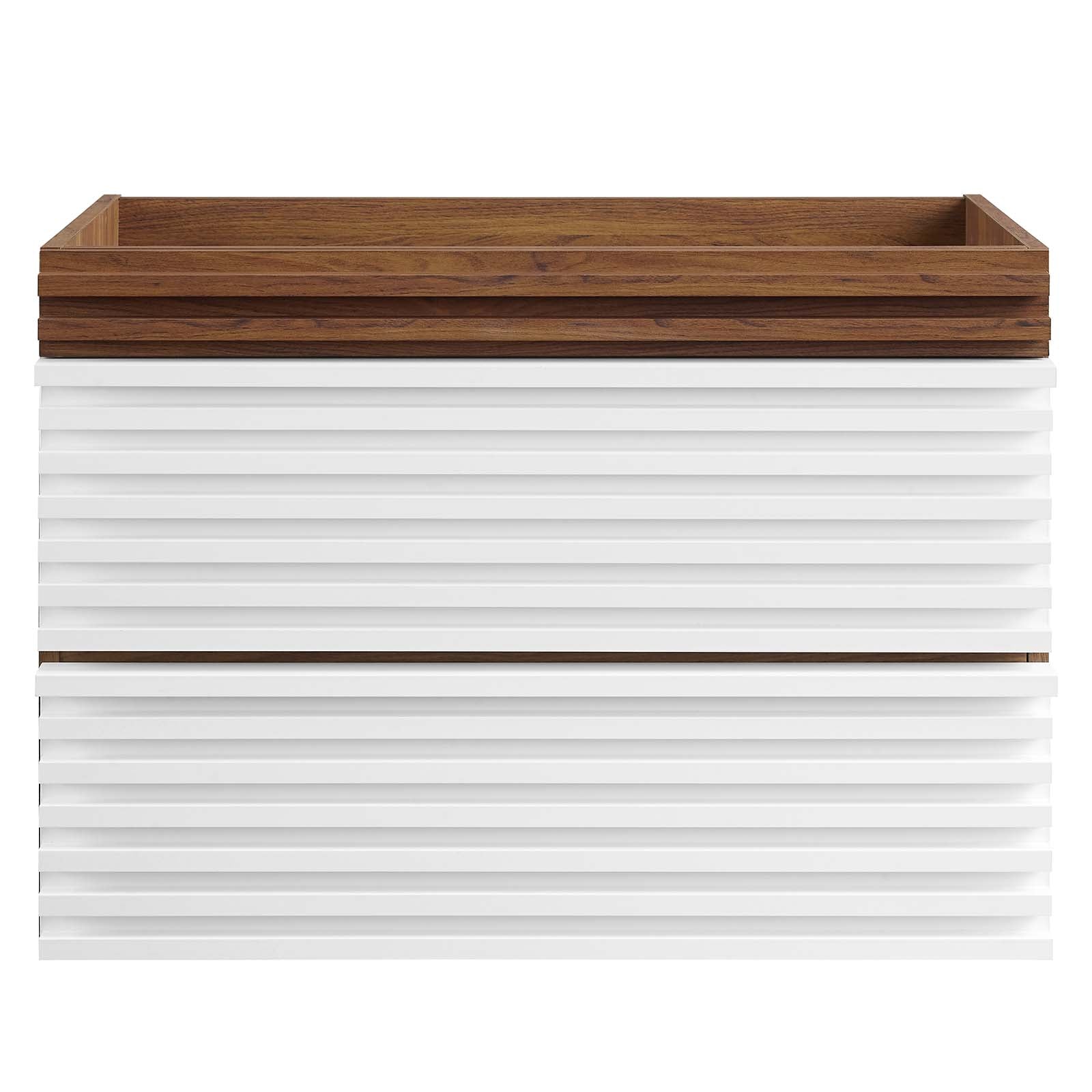 Render 30" Wall-Mount Bathroom Vanity By Modway - EEI-4850 | Bathroom Accessories | Modishstore - 46