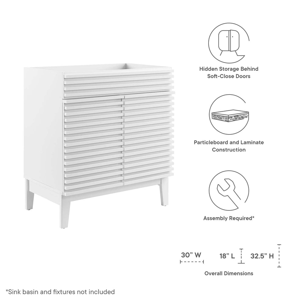 Render 30" Bathroom Vanity Cabinet By Modway - EEI-4851 | Bathroom Accessories | Modishstore - 39