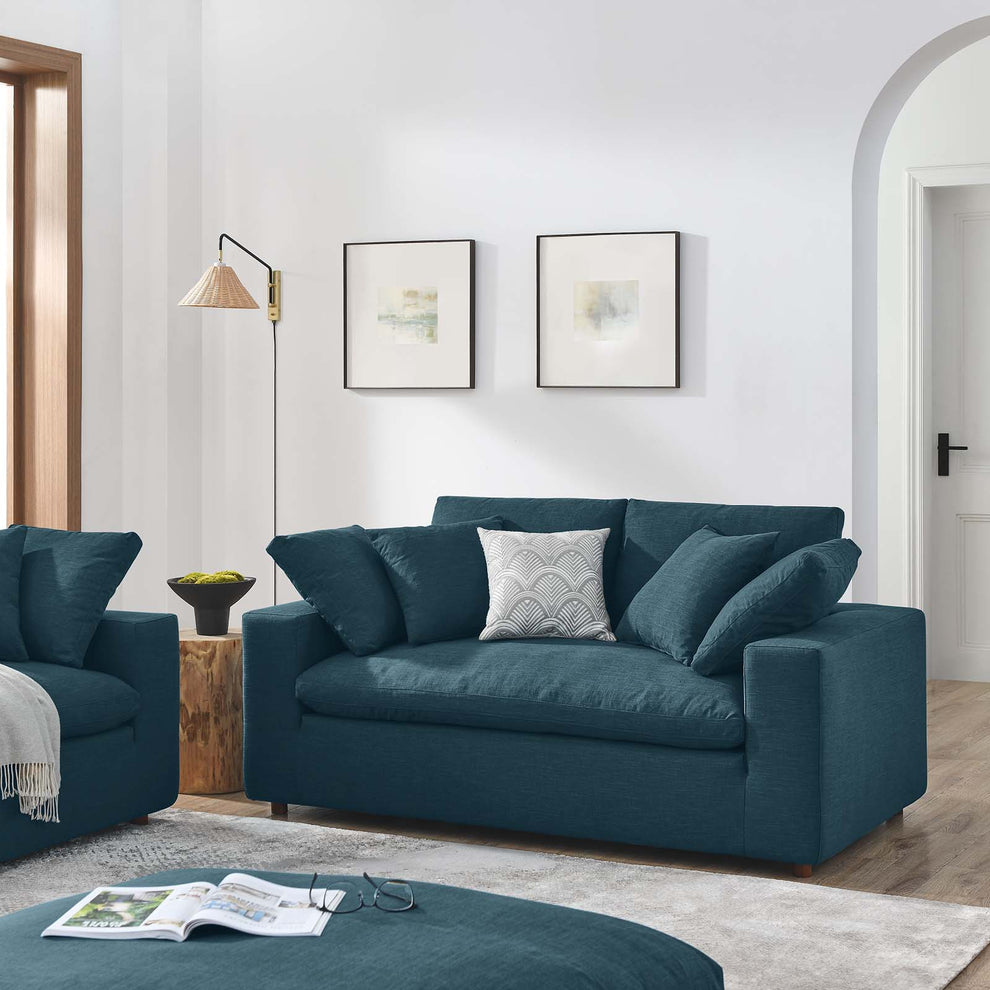 Commix Down Filled Overstuffed Loveseat By Modway - EEI-4859 | Loveseats | Modishstore - 1