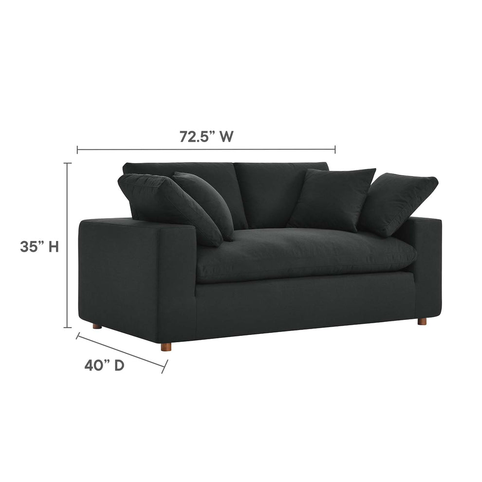 Commix Down Filled Overstuffed Loveseat By Modway - EEI-4859 | Loveseats | Modishstore - 15