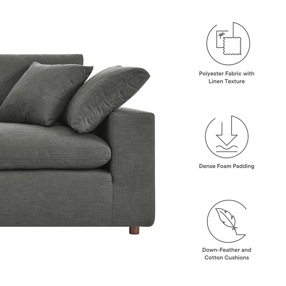 Commix Down Filled Overstuffed Loveseat By Modway - EEI-4859 | Loveseats | Modishstore - 22