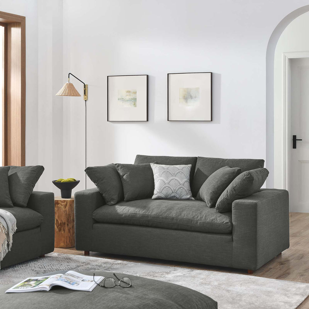 Commix Down Filled Overstuffed Loveseat By Modway - EEI-4859 | Loveseats | Modishstore - 17