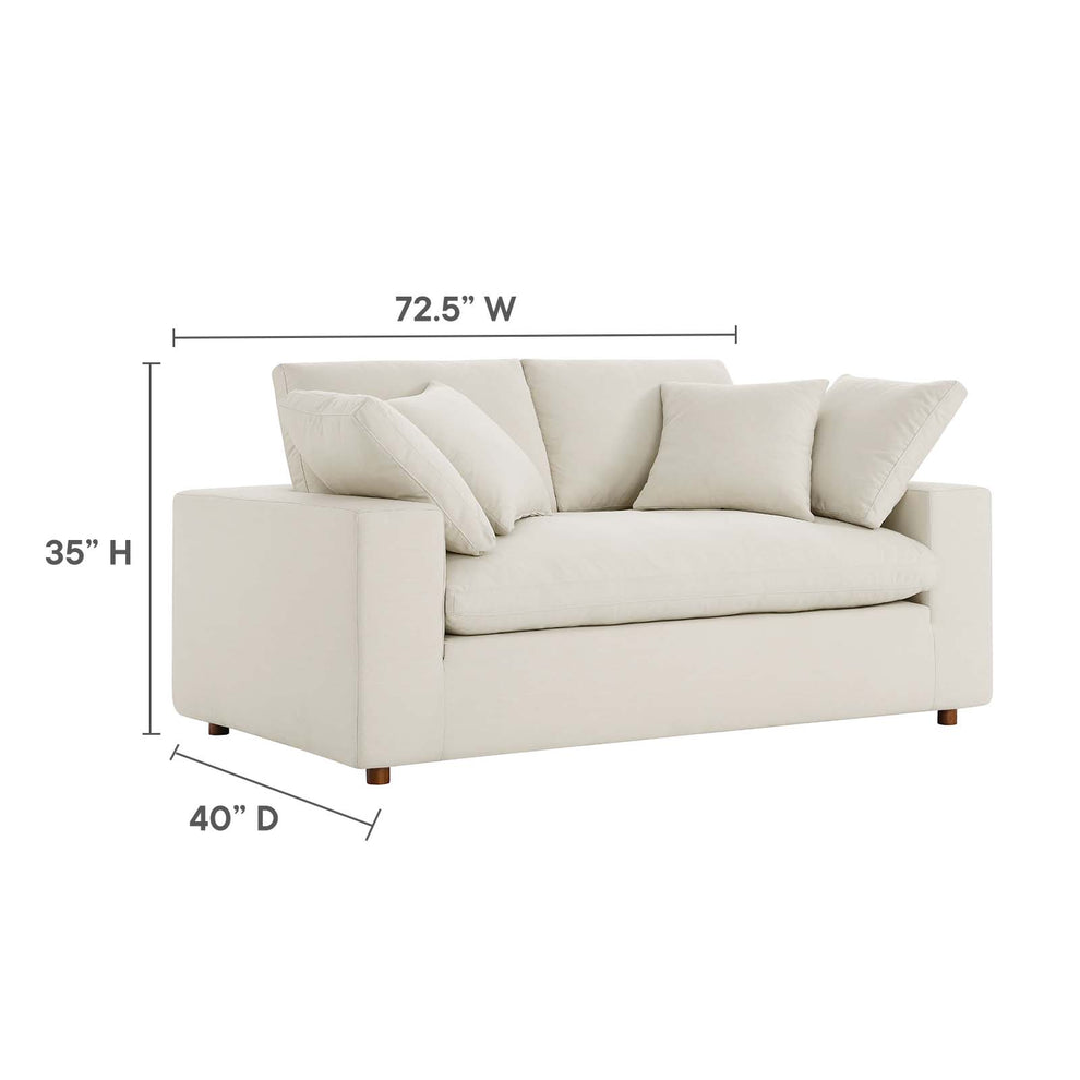 Commix Down Filled Overstuffed Loveseat By Modway - EEI-4859 | Loveseats | Modishstore - 31