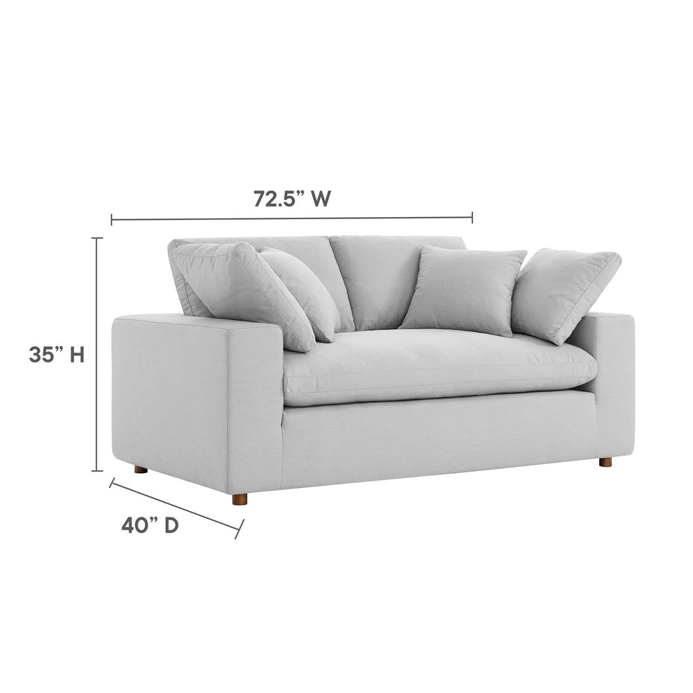 Commix Down Filled Overstuffed Loveseat By Modway - EEI-4859 | Loveseats | Modishstore - 39