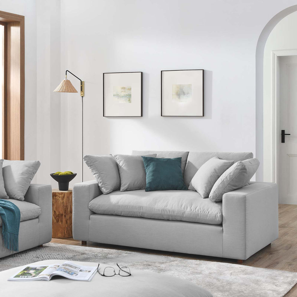 Commix Down Filled Overstuffed Loveseat By Modway - EEI-4859 | Loveseats | Modishstore - 33