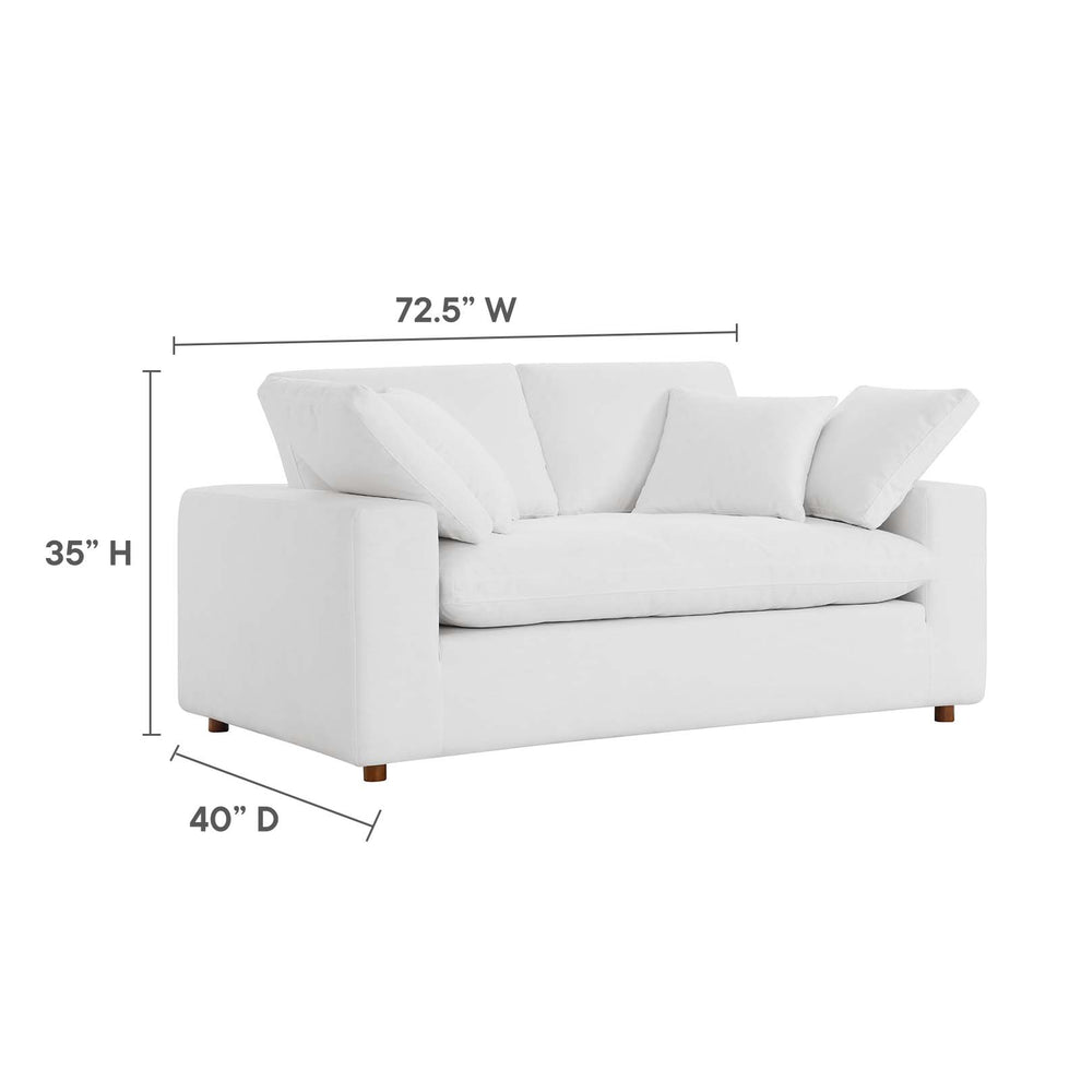 Commix Down Filled Overstuffed Loveseat By Modway - EEI-4859 | Loveseats | Modishstore - 47