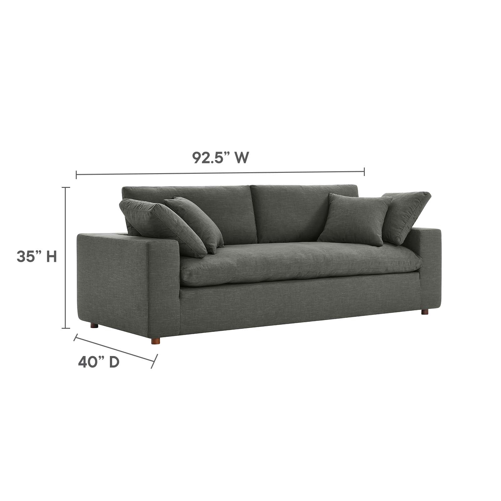 Commix Down Filled Overstuffed Sofa By Modway - EEI-4860 | Sofas | Modishstore - 23