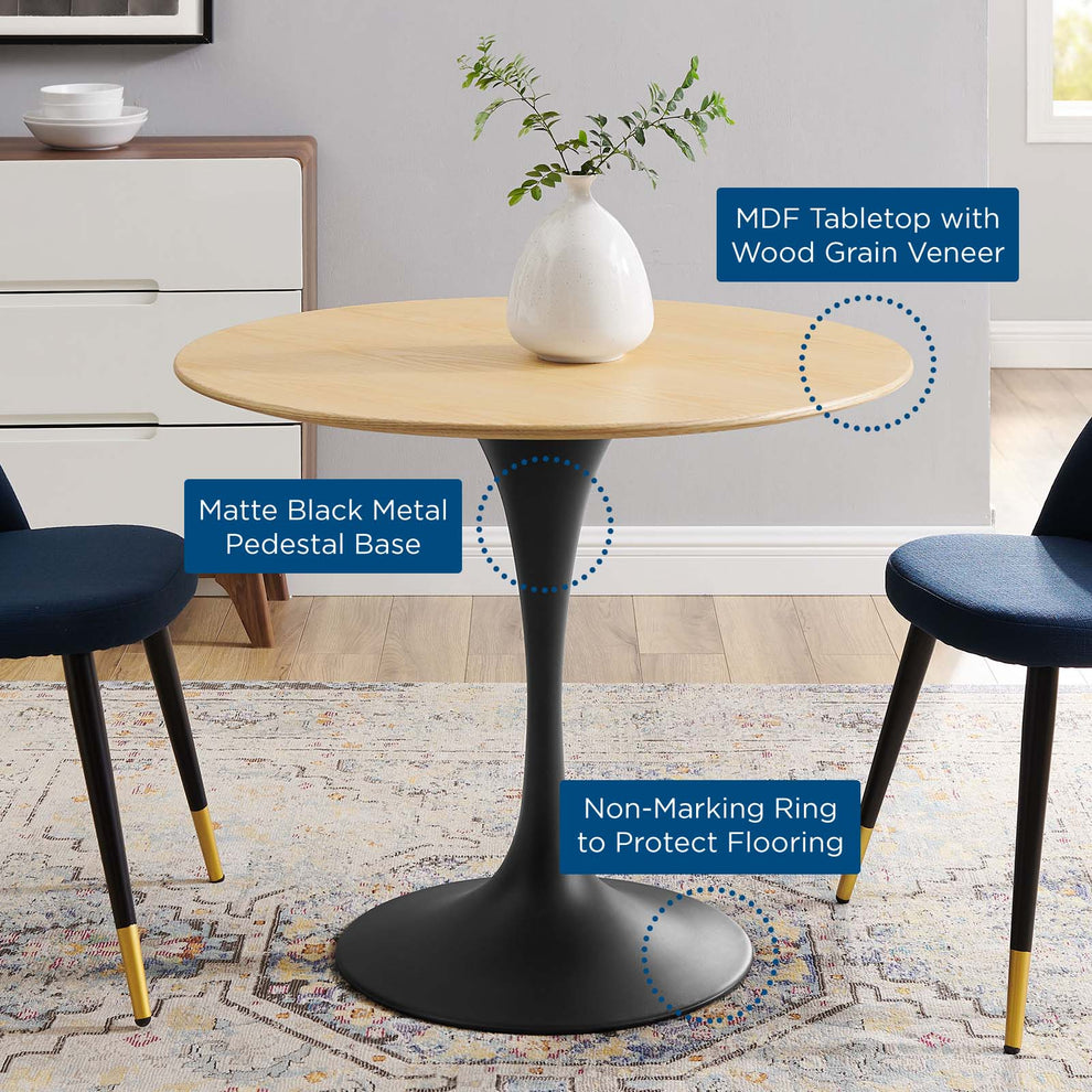 Lippa 36" Wood Dining Table By Modway - EEI-4862 | Dining Tables | Modishstore - 17