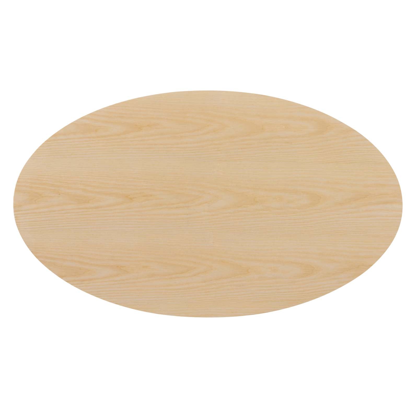 Lippa 48" Wood Oval Dining Table By Modway - EEI-4863 | Dining Tables | Modishstore - 3