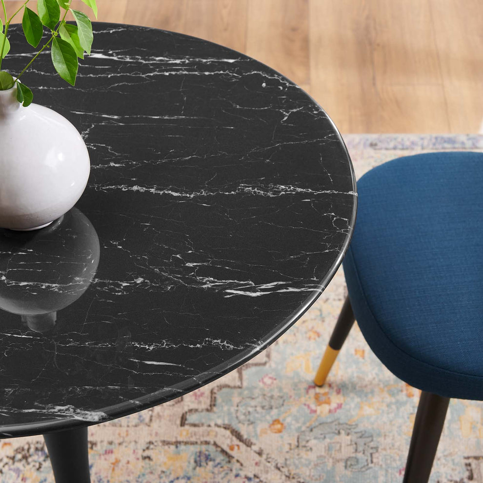 Lippa 28" Artificial Marble Dining Table By Modway - EEI-4867 | Dining Tables | Modishstore - 6