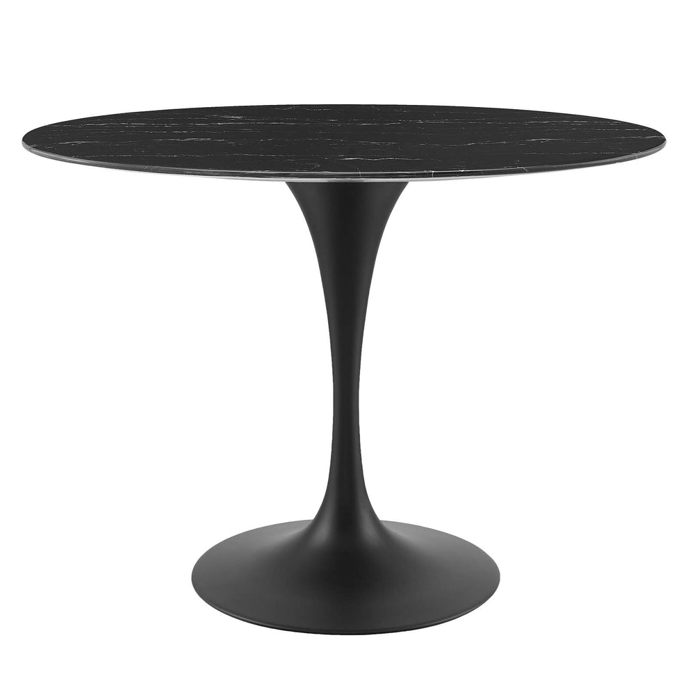 Lippa 42" Artificial Marble Dining Table By Modway - EEI-4869 | Dining Tables | Modishstore - 2