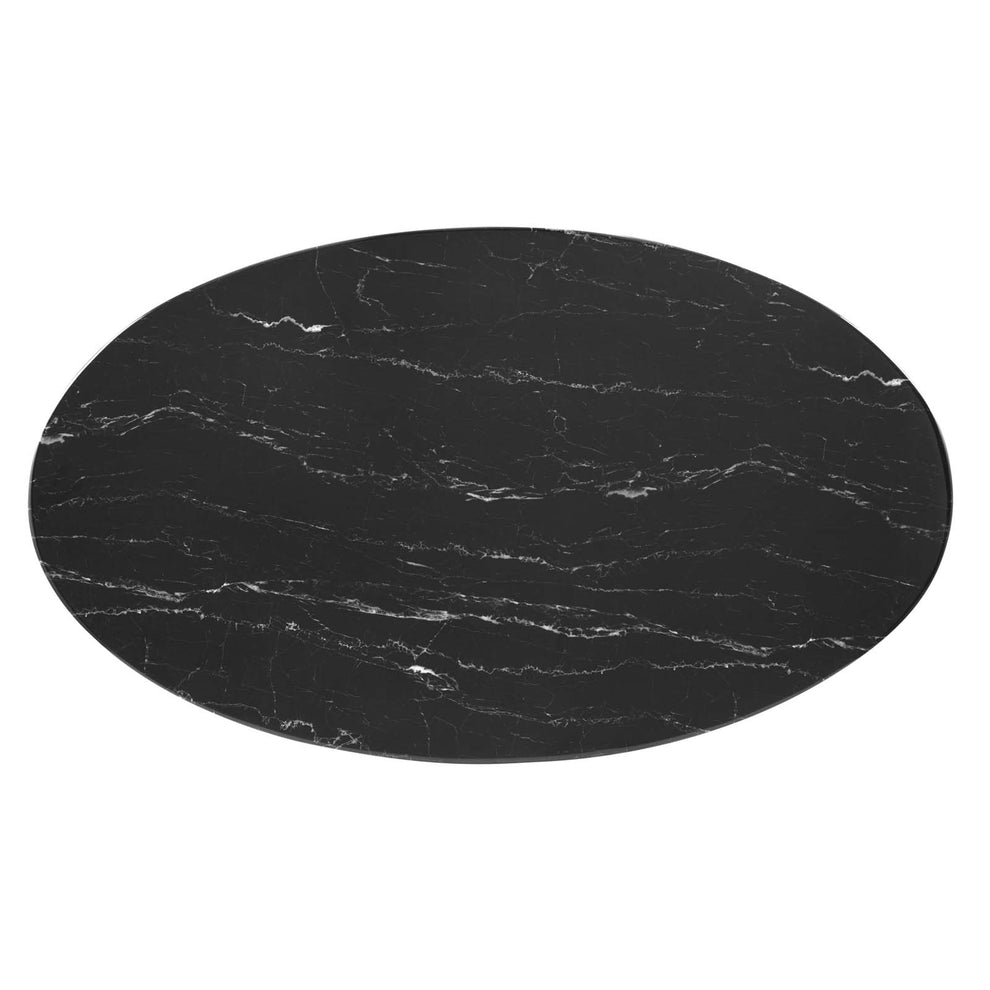 Lippa 48" Artificial Marble Dining Table By Modway - EEI-4870 | Dining Tables | Modishstore - 3