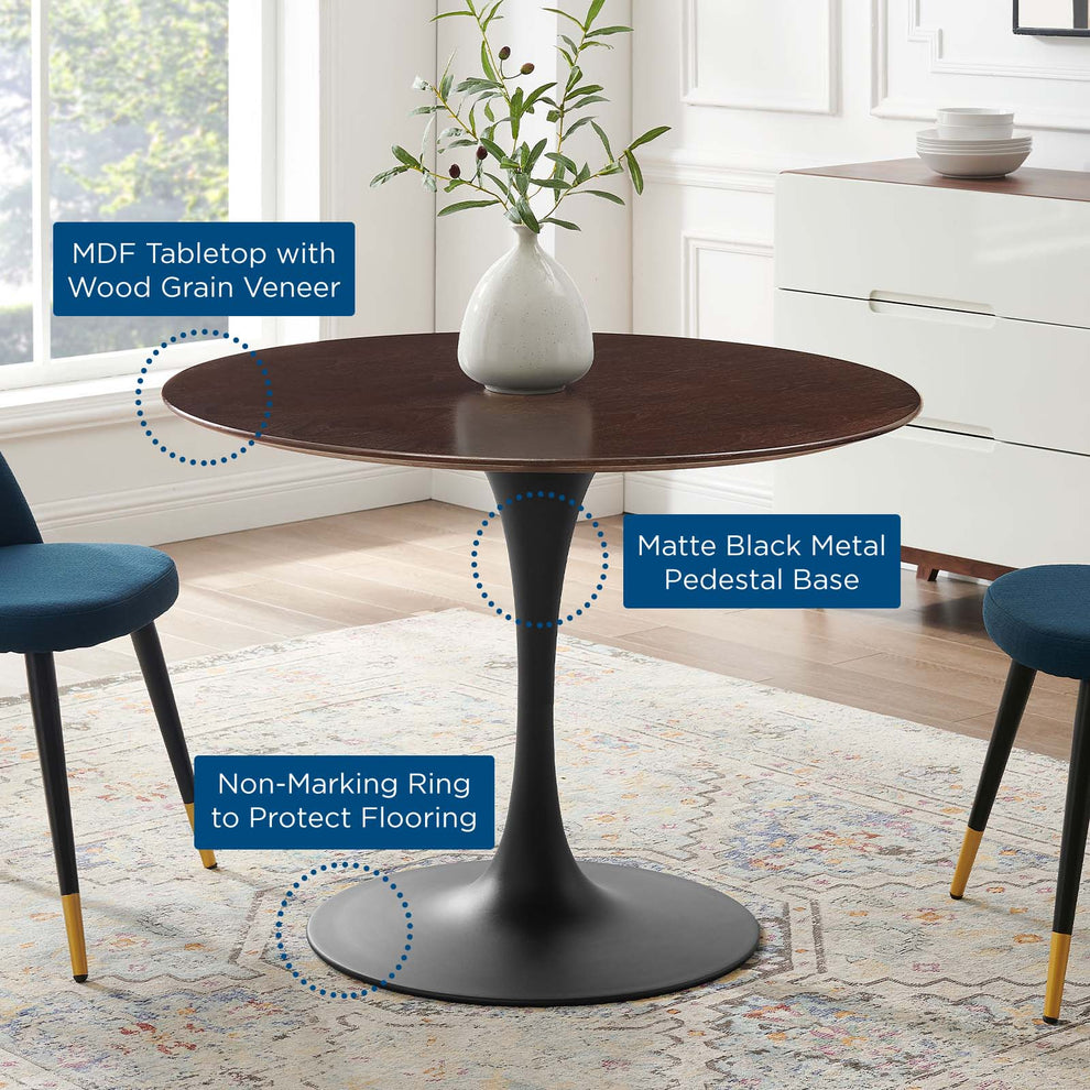 Lippa 40" Wood Dining Table By Modway - EEI-4871 | Dining Tables | Modishstore - 5