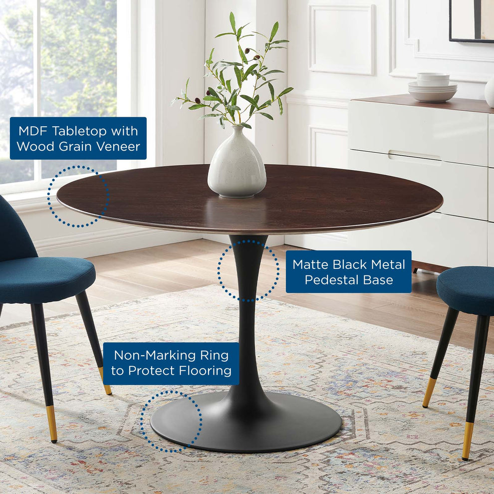 Lippa 47" Wood Dining Table By Modway - EEI-4872 | Dining Tables | Modishstore - 9