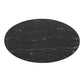 Lippa 54" Artificial Marble Oval Dining Table By Modway - EEI-4880 | Dining Tables | Modishstore - 4