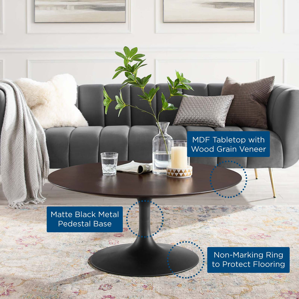Lippa 36" Wood Coffee Table By Modway - EEI-4882 | Coffee Tables | Modishstore - 5