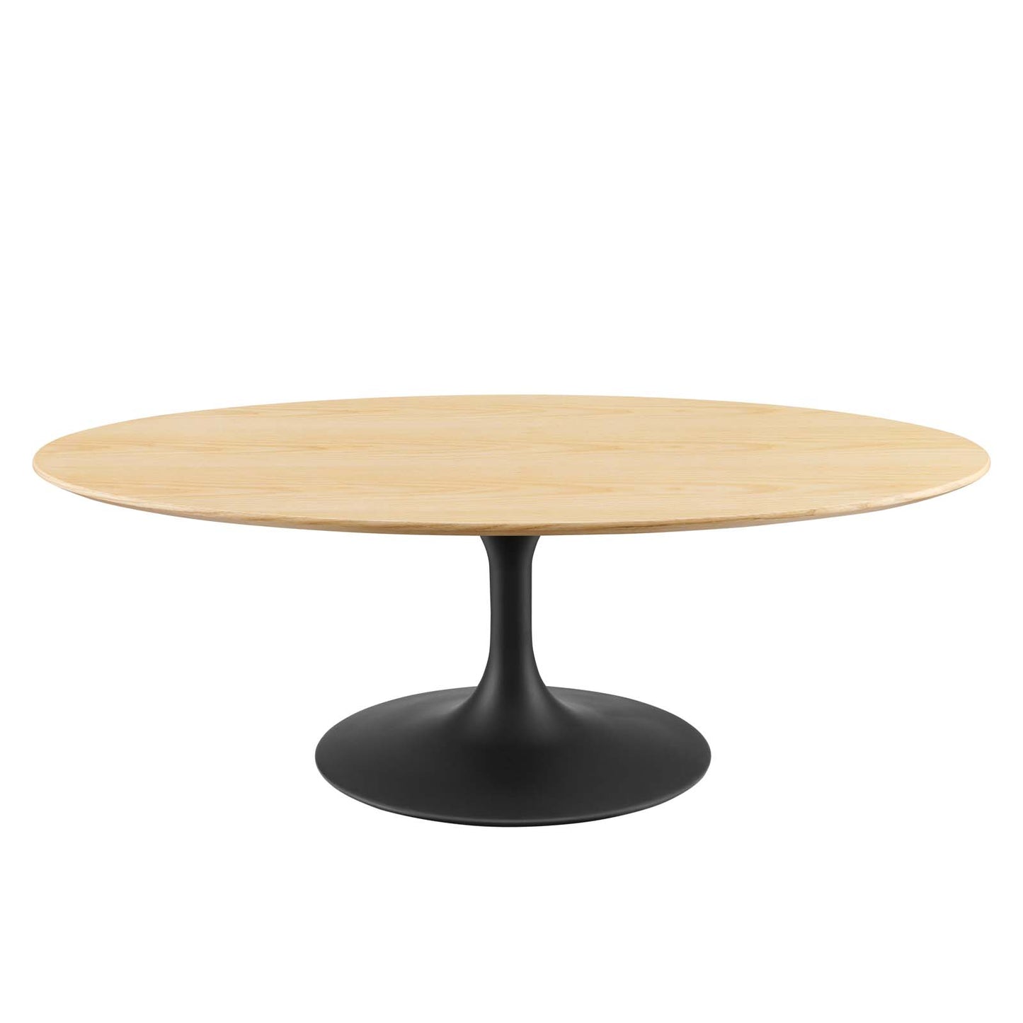Lippa 48" Wood Oval Coffee Table By Modway - EEI-4883 | Coffee Tables | Modishstore - 2