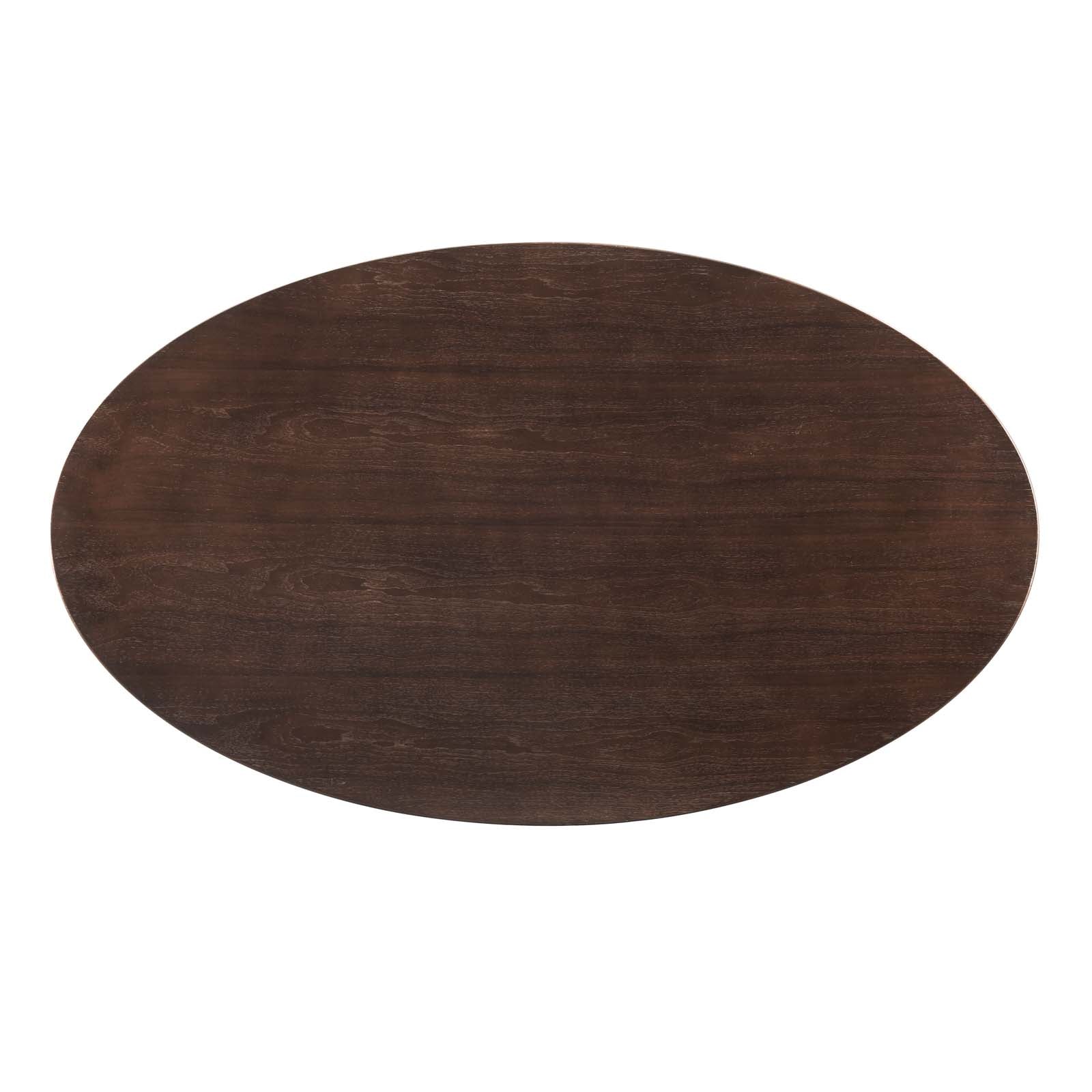 Lippa 60" Wood Oval Dining Table By Modway - EEI-4887 | Dining Tables | Modishstore - 4
