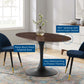 Lippa 60" Wood Oval Dining Table By Modway - EEI-4887 | Dining Tables | Modishstore - 6